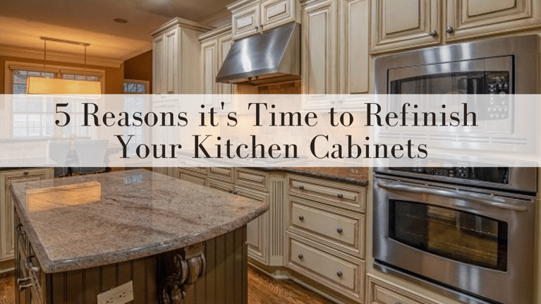 5 Signs It's Time to Refinish Your Kitchen Cabinets in Omaha, NE