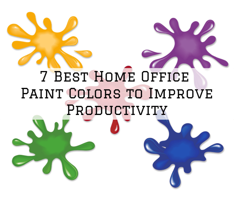 7 Best Home Office Paint Colors to Improve Productivity