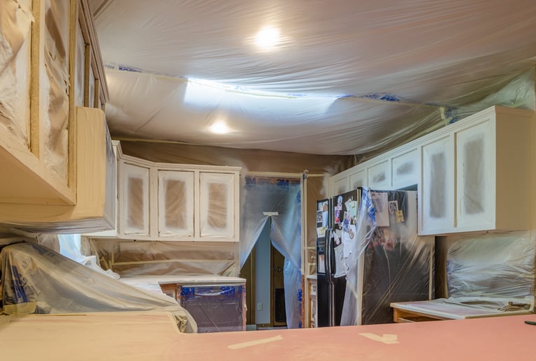 How Messy Is Cabinet Refinishing?